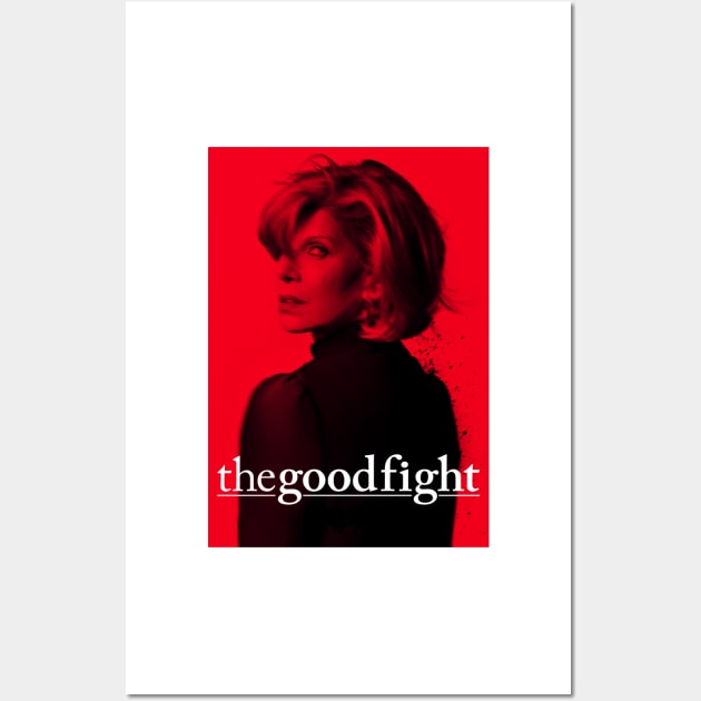 Diane Lockhart The Good Fight Season 2 Wall Art by baranskini